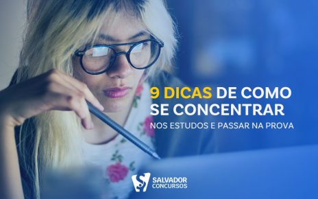 9 dicas de como se concentrar nos estudos e passar na prova